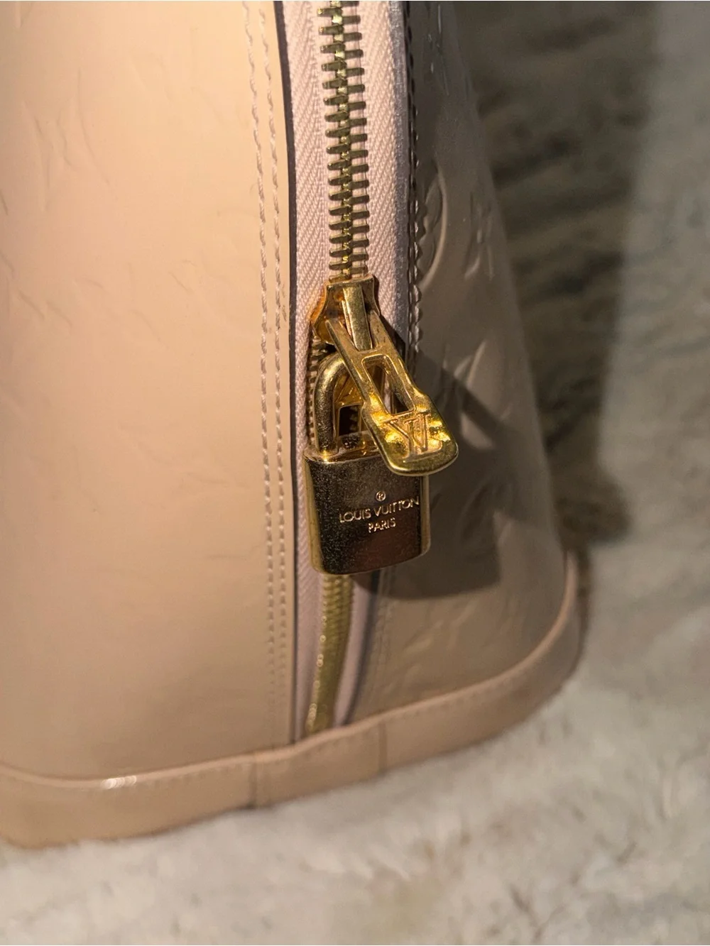 Louis Vuitton polished patent